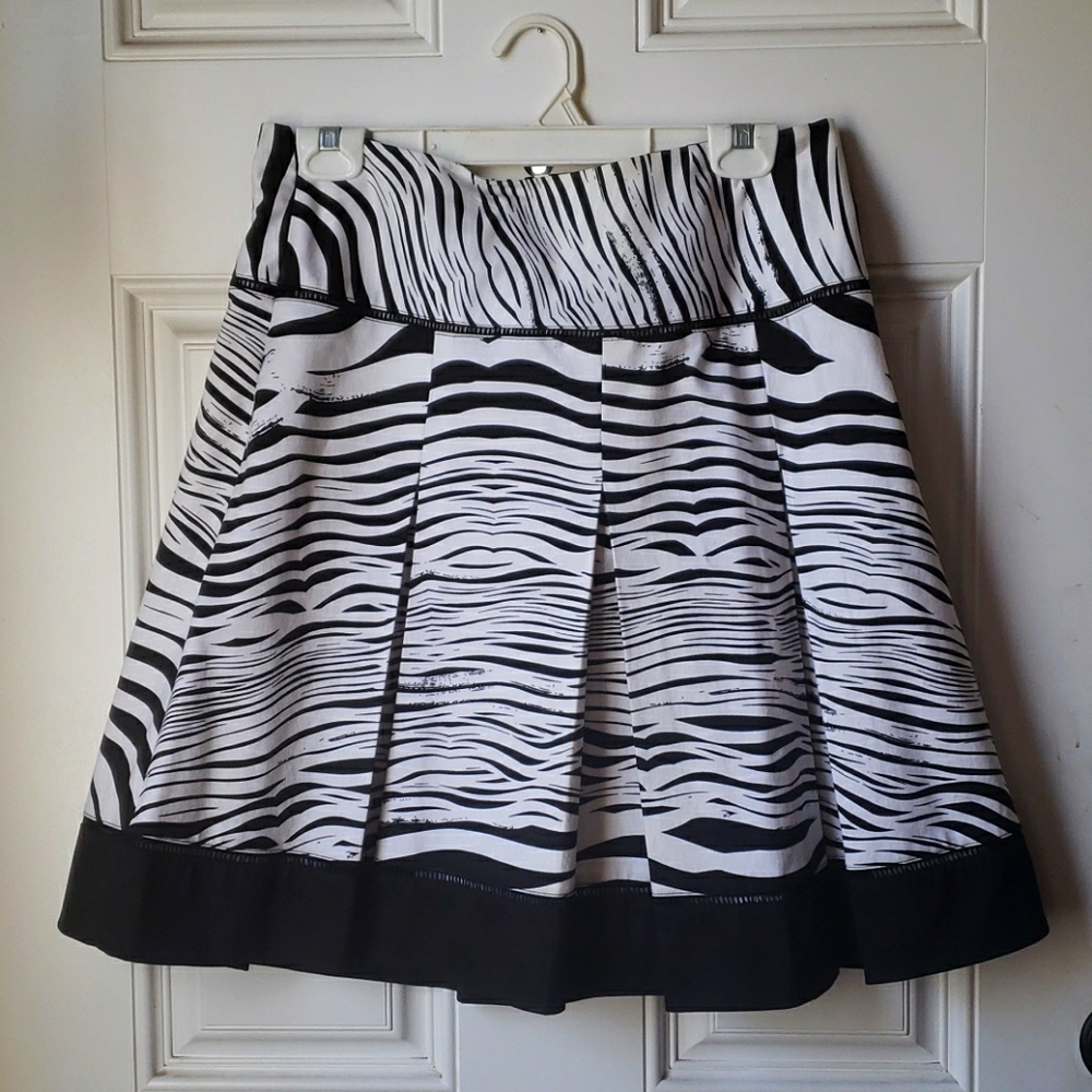 Worthington Zebra Print Skirt